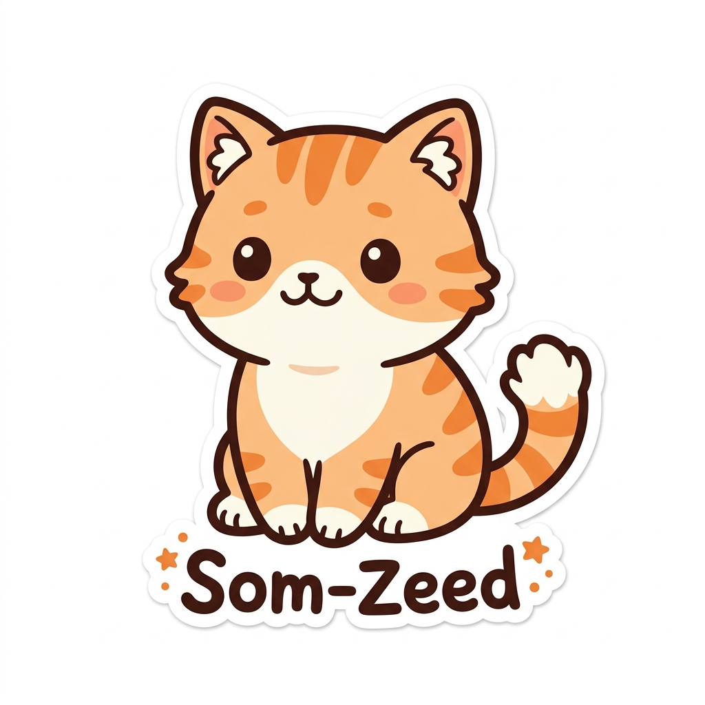 Som-Zeed Sticker Mascot